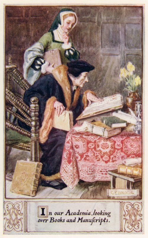 在我们的学术界，查看书籍和手稿 作者 在Charles Edmund Brock之后