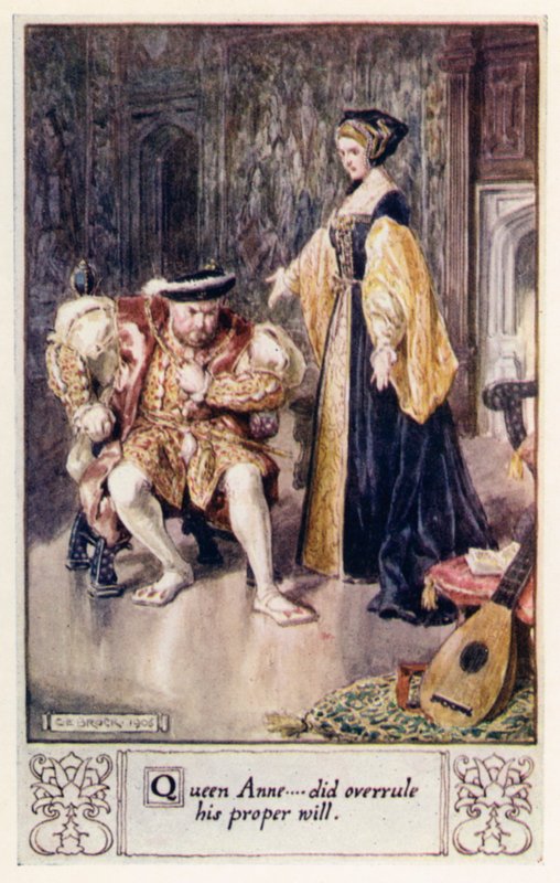 安妮女王确实否决了他的正当意愿 作者 在Charles Edmund Brock之后