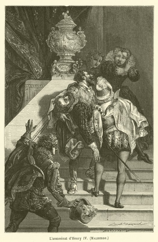 Lassassinat dHenry IV，Malherbe 作者 在埃米尔·安托万·贝亚德（Emile Antoine Bayard）之后