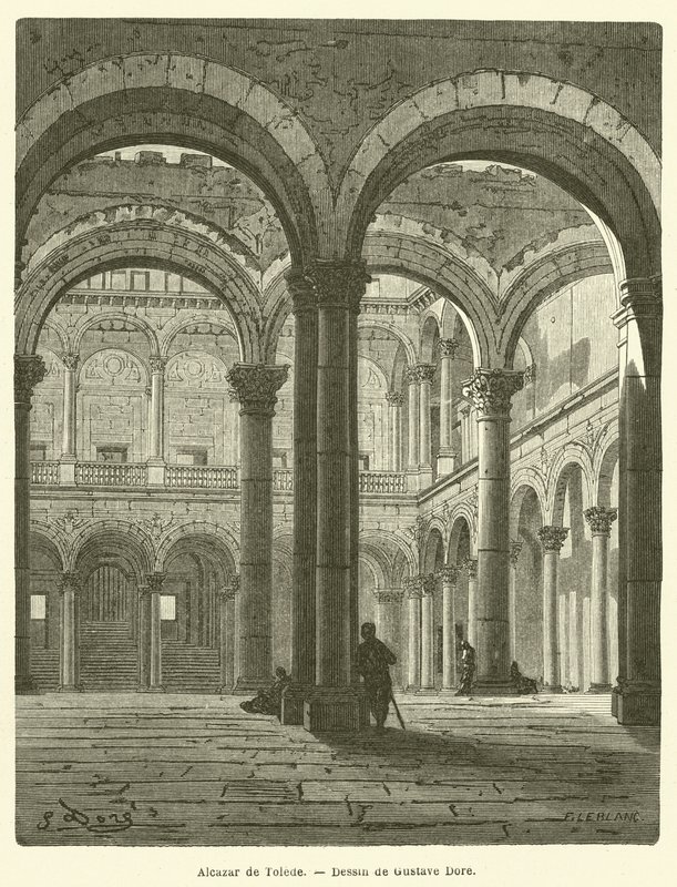 Alcazar de Tolede 作者 古斯塔夫之后多尔