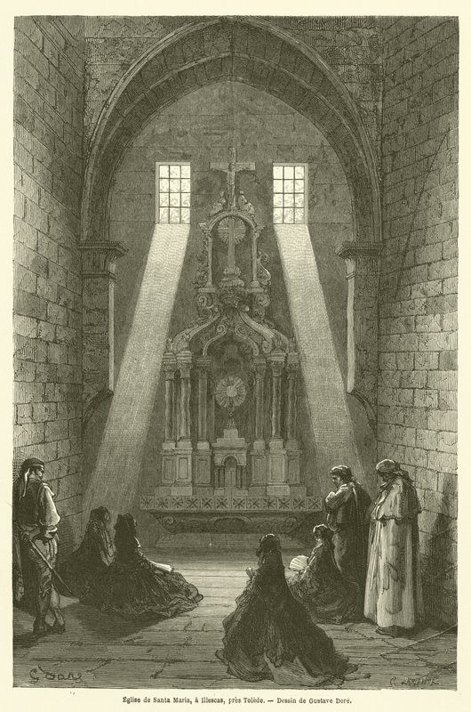 Eglise de Santa Maria，Illescas，pres Tolede 作者 古斯塔夫之后多尔