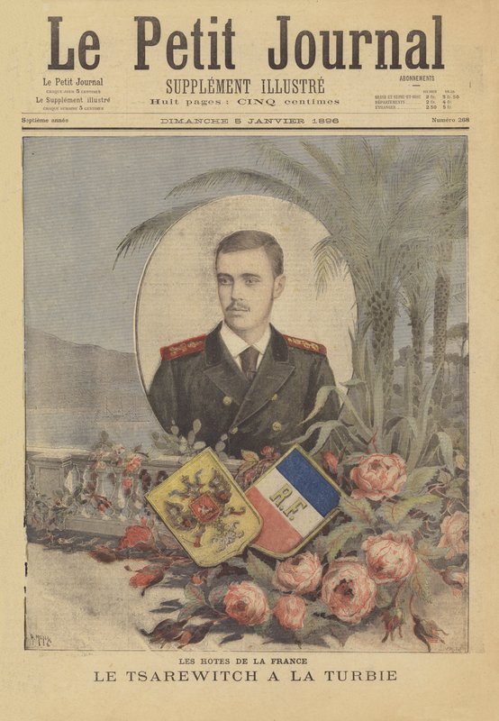 法国的皇家游客：La Turbie的俄罗斯tsarevich 作者 在Henri Meyer之后