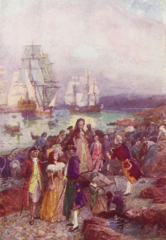 登陆保皇党，1783年 作者 在亨利·桑德姆之后