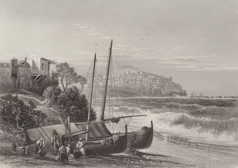 Jaffa，古代Joppa 作者 在约翰·道格拉斯·伍德沃德之后