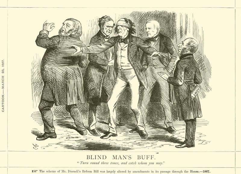 Blind Mans Buff 作者 在约翰·特尼尔之后