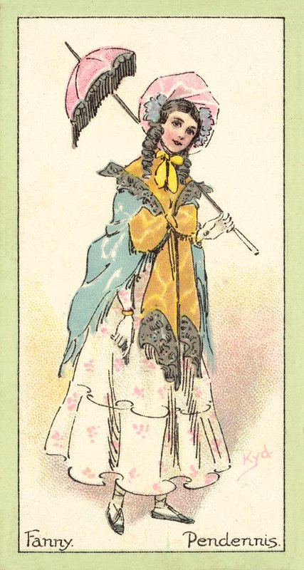 Fanny，Pendennis（chromolitho） 作者 约瑟夫·克莱顿·克拉克之后