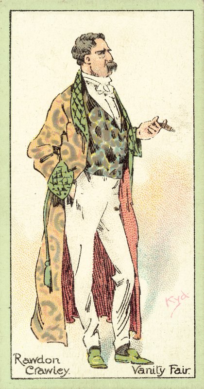 Rawdon Crawley，名利场（chromolitho） 作者 约瑟夫·克莱顿·克拉克之后