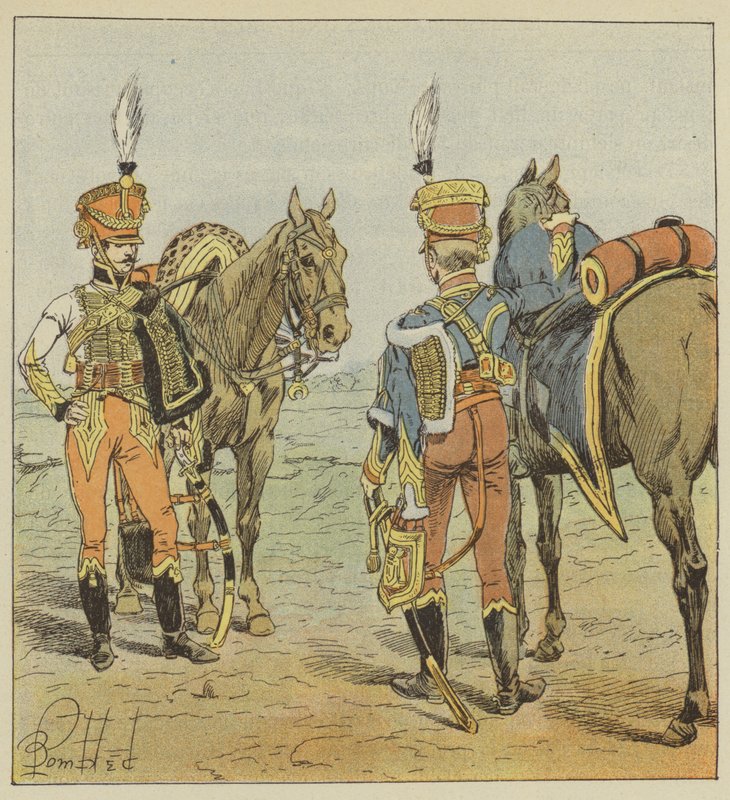 Aides de camp，Du少将，Du marechal 作者 在路易斯·查尔斯·轰炸之后
