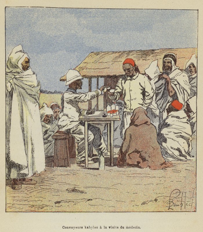 Kabyle Conveyors拜访了医生 作者 在路易斯·查尔斯·轰炸之后