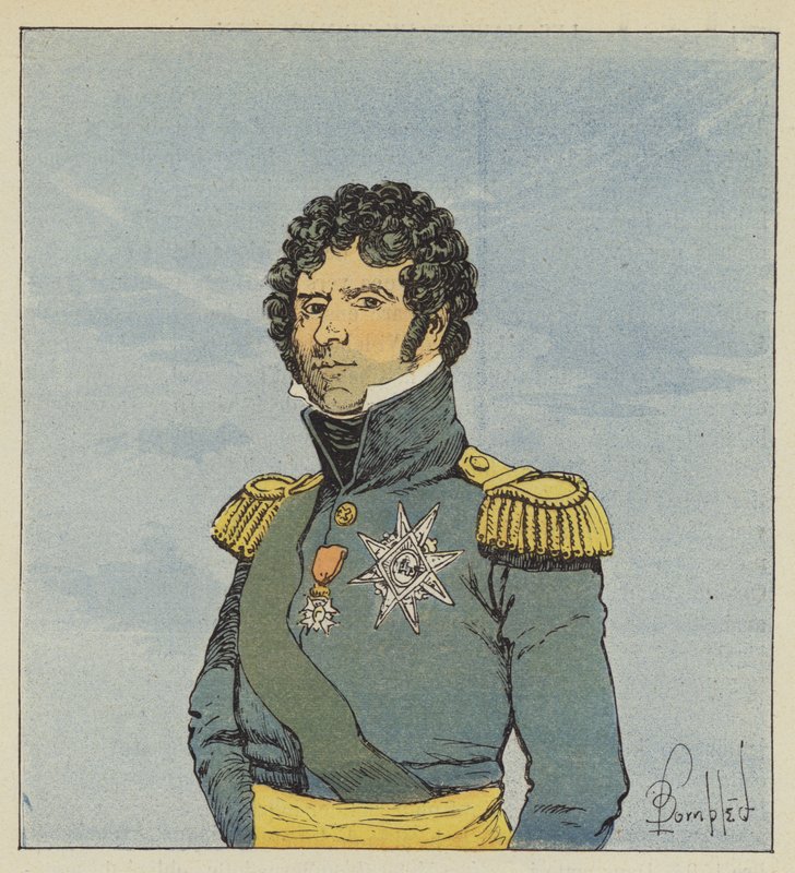 Le marchal Bernadotte 作者 在路易斯·查尔斯·轰炸之后