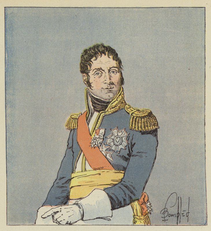 Le Marshal Massena 作者 在路易斯·查尔斯·轰炸之后