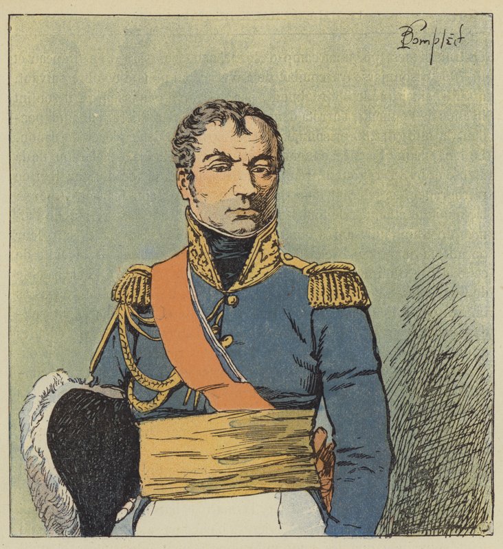 Le marshal Oudinot 作者 在路易斯·查尔斯·轰炸之后