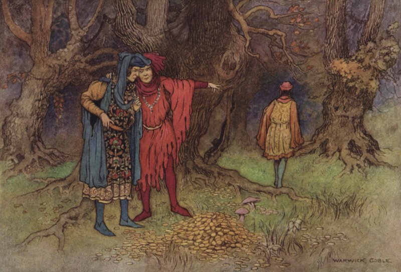 Poffoners Tale的Geoffrey Chaucer 作者 在沃里克·戈布尔之后