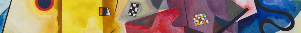 黄色红色蓝色 (Wassily Kandinsky)