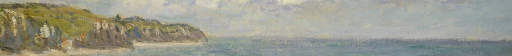 1882年在普维尔的小麦之路 (Claude Monet)